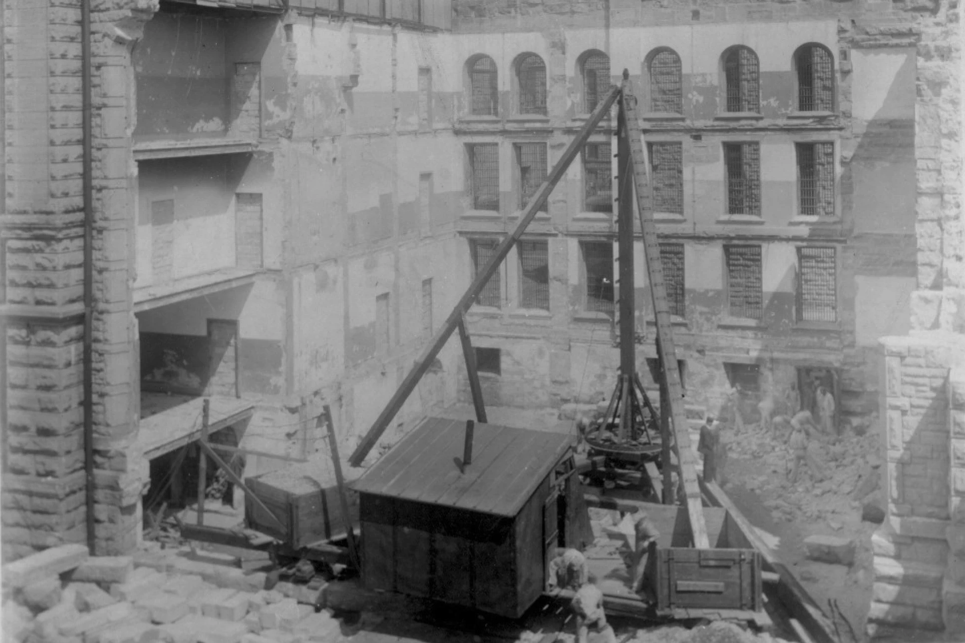 Demolition of Insane Ward