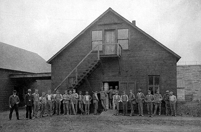 Historical Anamosa Prison Butter Tub Cooperage Industry